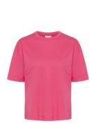 Katomina T-Shirt Tops T-shirts & Tops Short-sleeved Pink Kaffe