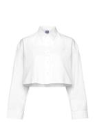 Erisa_B Tops Blouses Long-sleeved White HUGO BLUE