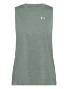 Tech Tank Twist Sport T-shirts & Tops Sleeveless Green Under Armour