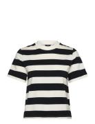 T-Shirt Tops T-shirts & Tops Short-sleeved White Lindex
