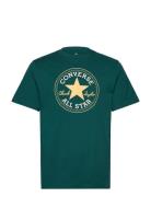 Chuck Patch Tee Sport T-shirts Short-sleeved Green Converse