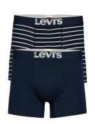 Levis Men Vintg Stripe Yd Boxer Brief 2P Bokserit Blue Levi's®