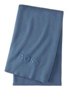 Boldlogo Throw Home Textiles Cushions & Blankets Blankets & Throws Blu...