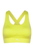 Pwrbreathe Run Bra Sport Bras & Tops Sports Bras - All Yellow PUMA