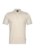 H-Phillipson 199 Tops Polos Short-sleeved Beige BOSS
