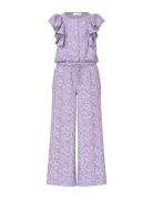 Nkfvinaya 7/8 Jumpsuit Jumpsuit Haalari Purple Name It