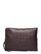 Laptop Case Tietok Laukku Läppärilaukku Laukku Burgundy Gina Tricot