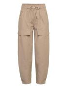 Cargo Pants - Sille Fit Bottoms Trousers Cargo Pants Beige Coster Cope...