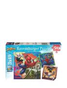 Marvel Spider Man 3X49P Toys Puzzles And Games Puzzles Classic Puzzles...