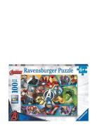 Marvel Avengers 100P Toys Puzzles And Games Puzzles Classic Puzzles Mu...