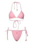 Taihiti Triangle Bikini Bikinit Pink Juicy Couture