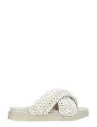 Woven Matalapohjaiset Sandaalit White Inuikii