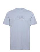 T-Shirt Tops T-shirts Short-sleeved Blue Armani Exchange