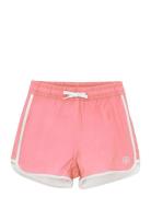 Swim Short Shorts, Solid Uimashortsit Pink Color Kids