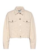 Dante6-Vanves Distressed Cropped Jeans Jacket Farkkutakki Denimtakki C...