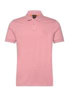 Passenger Tops Polos Short-sleeved Pink BOSS