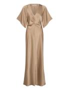 Julietsw Dress Maksimekko Juhlamekko Beige Sofie Schnoor