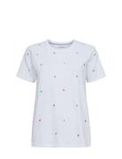 Nusumi T-Shirt - Gots Tops T-shirts & Tops Short-sleeved White Nümph