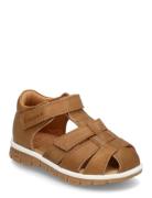 Bisgaard Angus Shoes Summer Shoes Sandals Brown Bisgaard