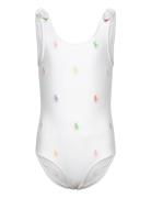 Polo Pony -Piece Swimsuit Uimapuku Uima-asut White Ralph Lauren Kids