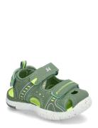Ljungby Shoes Summer Shoes Sandals Green Leaf