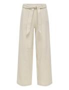 Kogtizana Cotton Loose Pants Wvn Noos Bottoms Trousers Cream Kids Only
