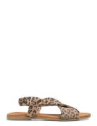 Pcemilie Suede Sandal Matalapohjaiset Sandaalit Multi/patterned Pieces