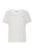 Framora Tee 1 Tops T-shirts & Tops Short-sleeved White Fransa
