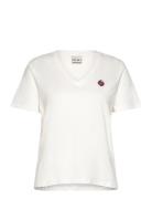 Ihkennedy Ss11 Tops T-shirts & Tops Short-sleeved White ICHI