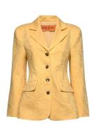 2346 Textured Cotton Jacquard, Fitt Blazers Single Breasted Blazers Ye...