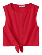 Nmffalinnen Sl Top Tops Blouses & Tunics Red Name It