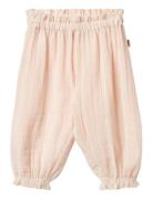 Trousers Petrine Bottoms Trousers Pink Wheat