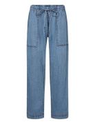Cuadele Arpa Pants Bottoms Trousers Straight Leg Blue Culture