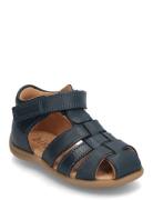 Bisgaard Carly Shoes Summer Shoes Sandals Navy Bisgaard