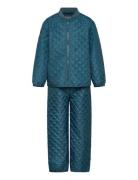 Thermal Set - Aop Outerwear Thermo Outerwear Thermo Sets Blue CeLaVi