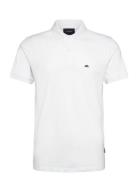 Polo S/S Tops Polos Short-sleeved White Lindbergh