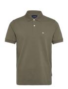 Polo S/Spolo S/S Tops Polos Short-sleeved Green Lindbergh