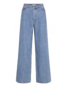 Kayne Denim Bottoms Jeans Wide Blue Stylein