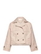 Double-Breasted Jacket With Lapels Ohut Takki Kuoritakki Beige Mango