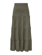 Onlmay Life Maxi Skirt Jrs Pitkä Hame Green ONLY