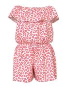 Nkfvinaya Ss Playsuit Fffff Noos Jumpsuit Haalari Red Name It
