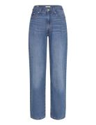 Baggy Dad Med Indigo - Worn In Bottoms Jeans Straight-regular Blue Lev...