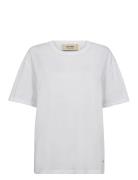 Mmendre O-Ss Tee Tops T-shirts & Tops Short-sleeved White MOS MOSH
