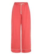 Ukava Bottoms Trousers Straight Leg Red Munthe