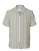 Slhrelax-Sal Shirt Ss Resort Tops Shirts Short-sleeved Multi/patterned...