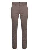 Chino_Slim Bottoms Trousers Chinos Brown BOSS