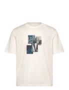 T-Shirt Tops T-shirts Short-sleeved White Armani Exchange