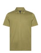 H-Paras 50 Tops Polos Short-sleeved Green BOSS