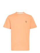 Bhjens Tee Tops T-shirts Short-sleeved Orange Blend