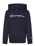 Hooded Sweatshirt Sport Sweat-shirts & Hoodies Hoodies Navy Champion